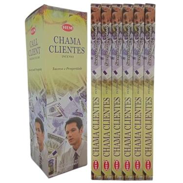 Imagem de Incenso Indiano Hem Chama Cliente - Atrai Sucesso 6 Caixas