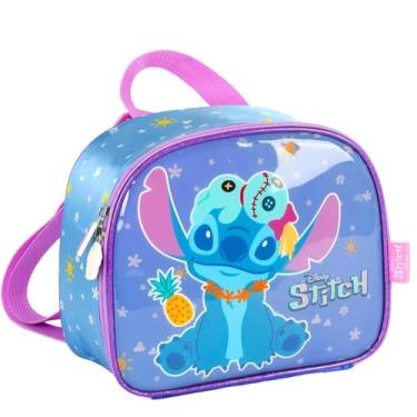 Imagem de Lancheira Escolar Térmica Disney Stitch Aloha Violeta LA42403SC