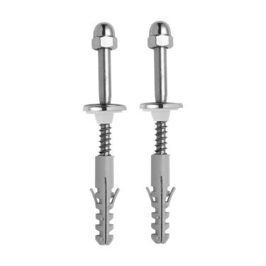 Imagem de Kit Parafusos Fixador Blukit Aço Inoxidável Para Vaso Sanitário/bidê