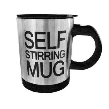 Imagem de Caneca Elétrica Shake Inox 350ml Mixer Misturador Café - Astro Mix,  P