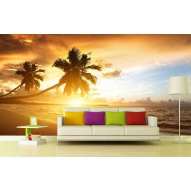 Imagem de Papel de Parede Painel Fotográfico Praia n62 2,00X3,00 - Voce Decorand