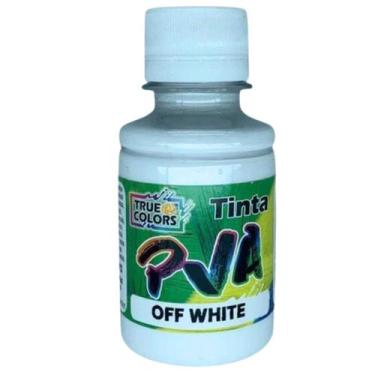 Imagem de Tinta Pva Fosca 100ml True Colors - Cores Frias, OFF WHITE - 7200