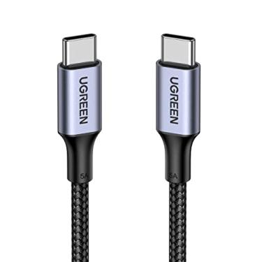 Imagem de UGREEN Cabo USB C para USB C, cabo carregador USB C de 100 W para iPhone 15/15 Plus/15 Pro/15 Pro Max, MacBook Pro, iPad Pro, Dell XPS, Samsung Galaxy S24/S23/S22 Ultra, Switch, Pixel, 10FT p