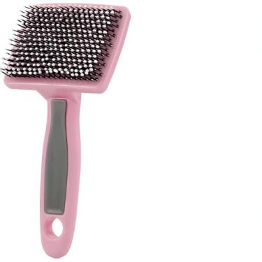 Imagem de Escova Removedora de Pelos Para Pets, Cabo Antiderrapante, Para Cães e Gatos, Sofá, Estofados, Roupas e Carro, Azul e Rosa, Modelo BW03