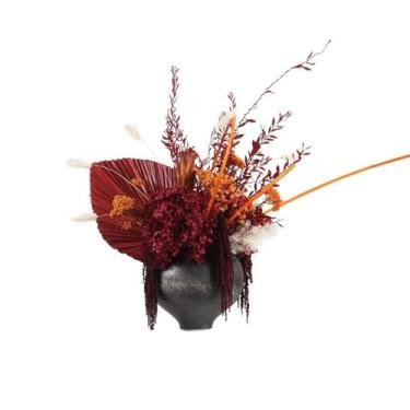 Imagem de VHDY85KA Decoração Chinesa Criativa Simulação Floral Conjunto de Hotel Mobiliário Macio Arranjo de Flores Falsas Mesa Redonda Centros de Mesa Casa de Fazenda