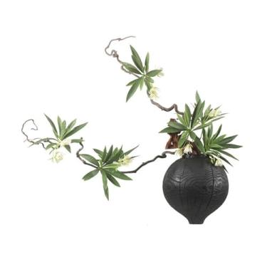 Imagem de VHDY85KA Decorações de bonsai floral chinês de alta qualidade madeira carbonizada moderna sala de estar decoração de hotel arranjo de flores falsas zen casa de fazenda