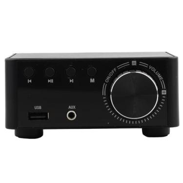 Imagem de Naroote Placa Amplificadora de áudio Digital Com Som de Alta Fidelidade para Reprodutor de Cartão de Memória HIFI 5.0 50W X 2 Estéreo - Ideal para Entusiastas de áudio e Projetos DIY (Preto)