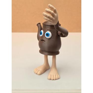 Imagem de Ta Ta Ta Sahur Brainrot, Boneco Articulado, Steal a Brainrot, Jogo, Br