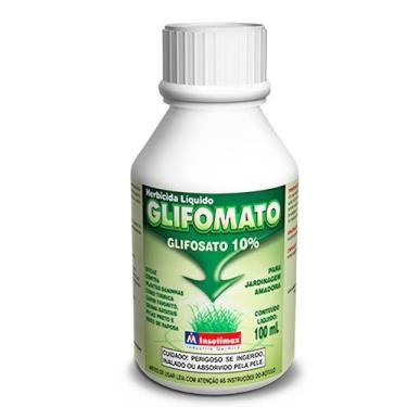 Imagem de Elimina Mato Eficaz Não Seletivo 10% Jardinagem com 100ml - Insetimax