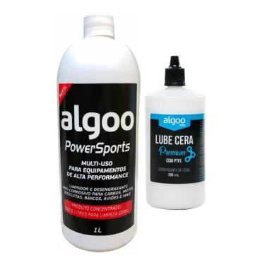 Imagem de Desengraxante PowerSports 1L + Óleo cera 200ML Algoo-Unissex