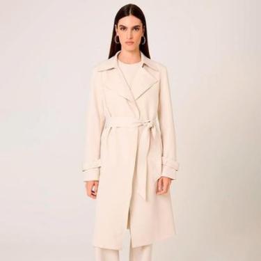 Imagem de Casaco Dudalina Trench Aurora Feminino-Feminino