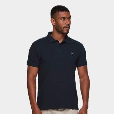 Imagem de Camisa Polo Calvin Klein Logo Bordado Masculino-Masculino