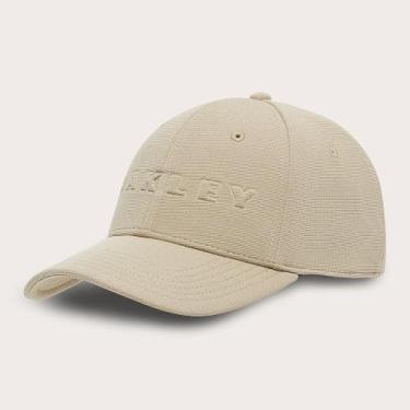 Imagem de Boné Oakley Bark Embossed Hat Pebble, Harvest gold, L/XL