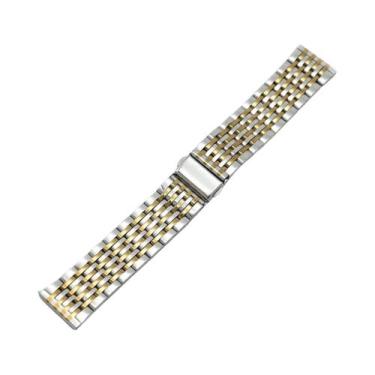 Imagem de Pulseira De Aço Inoxidável 20/22mm Para Samsung Galaxy 7 6 5 4 40/44mm