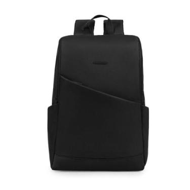 Imagem de Mochila Feminina Executiva para Notebook Elegance Preta - Bagaggio, P,