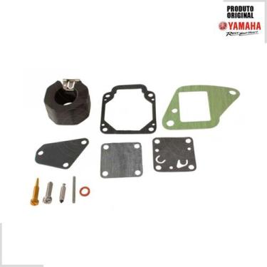 Imagem de 6e0w009304 Kit Reparo Carburador Original Motor Yamaha 4hp