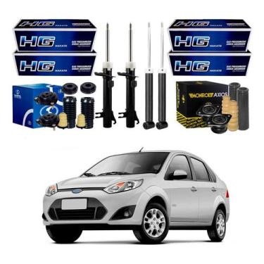 Imagem de Amortecedor Dianteiro Traseiro Fiesta Sedan 1.6 2010 A 2014 - Nakata