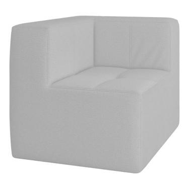 Imagem de Sofá de Canto Modulado na Caixa 1 Lugar 77cm Espuma D33 Multimóveis CR45349