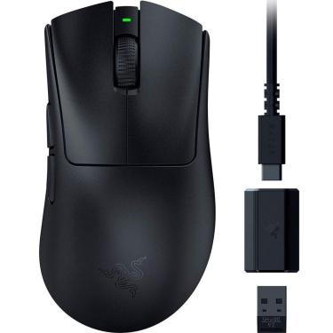 Imagem de Mouse Gamer Sem Fio Razer DeathAdder V3 HyperSpeed, 30000 DPI, - RZ01-05140100-R3U1-Unissex