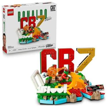 Imagem de Destaques do Futebol Cristiano Ronaldo Lego Editions Sports 490 Peças 