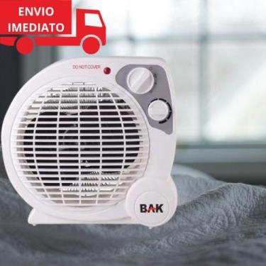 Imagem de Aquecedor Elétrico Aqc412 127v Termoventilador Pratico - BAK, 110V