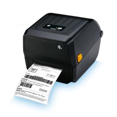 Imagem de Impressora de Etiquetas ZD220 Térmica Direta e Transferência Térmica USB Preto 19CM Zebra