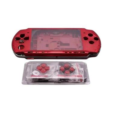 Imagem de Conjunto Completo De Carcaça Substituta Para PSP 3000 Com Botões, Para