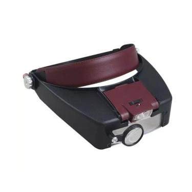 Imagem de Lupa óculos Profissional com 3 Lentes Ourives Relojoeiro