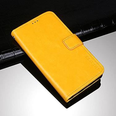 Imagem de YUNCHAO Caixa de telefone idewei textura Horizontal Leather Case aleta com Holder & cartão Slots & carteira para Huawei P50 Pro capa para celular