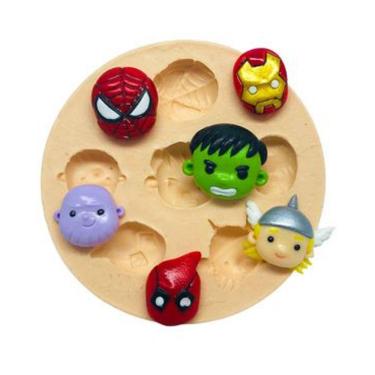 Imagem de Molde De Silicone Os Vingadores Baby