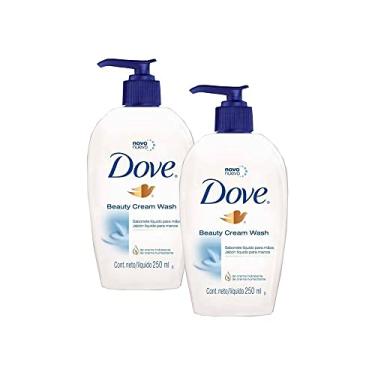 Imagem de Kit 2 Sabonetes Líquido Dove para as Mãos Handwash Beauty Cream 250ml