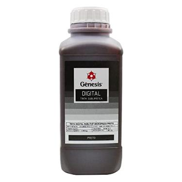 Imagem de Tinta Sublimática Gênesis Para Sublimação Preta (1 Litro)