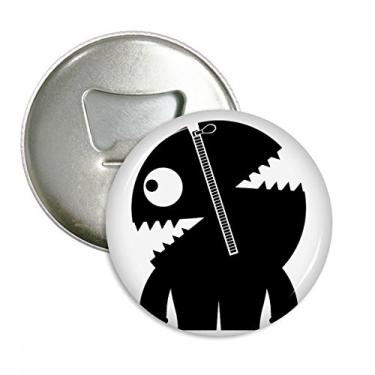 Imagem de Emblema Multifuncional Universe Alien Monster Criature Abridor de Garrafas Ímã de Geladeira