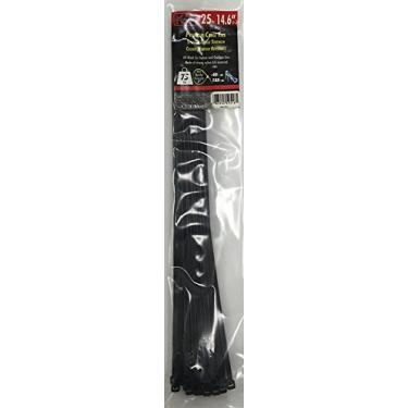 Imagem de K-T Industries - Laços de cabo de 20 cm 5-9452, serviço padrão, 14.6", Black