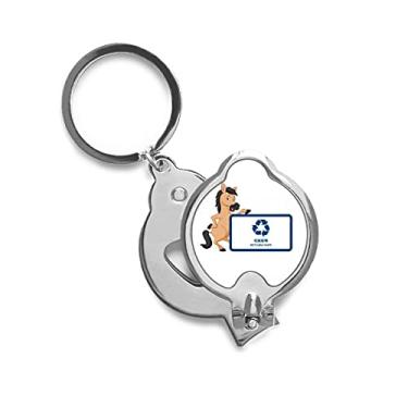 Imagem de Cortador de unhas de dedo para animais recicláveis com tratamento de classificação de resíduos, tesoura de aço inoxidável