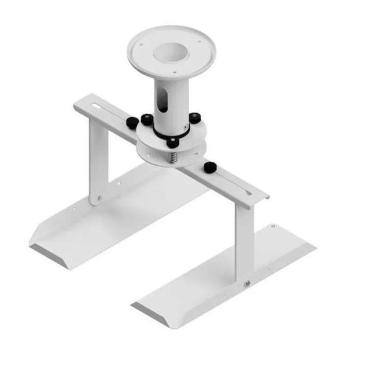 Imagem de Suporte Projetor Teto Para Sba 112 Bandeja Ajustável Branco