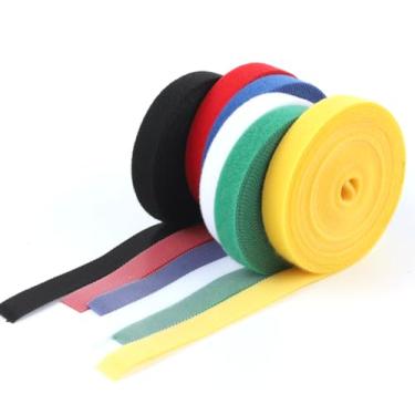 Imagem de OFC Brand Fecho de Contato Tiras cortadas no comprimento resistentes | 5 m x 1,5 cm | R...