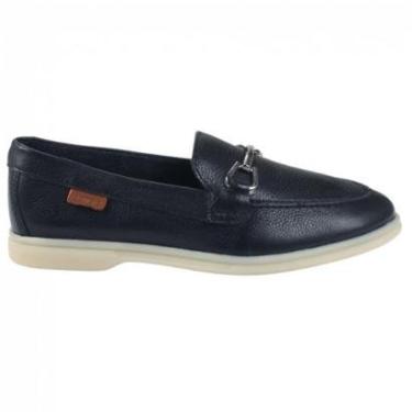 Imagem de Sapato Mocassim Feminino Bottero Preto Em Couro 360804-Feminino