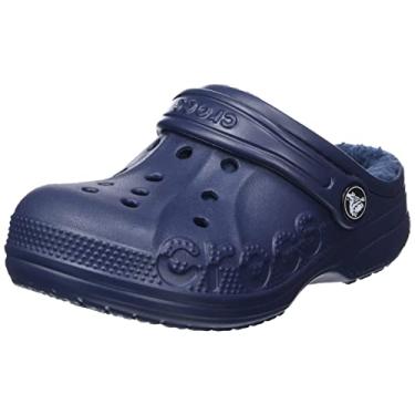 Imagem de Sandália crocs baya lined clog k navy/navy - 34