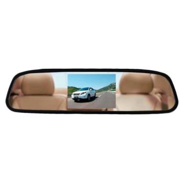 Imagem de Retrovisor Espelho Monitor Lcd Para Câmera De Ré Balisa espelho retrov