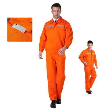 Imagem de Conjunto Uniforme EPI Faixa Refletiva Trabalho Profissional Segurança 