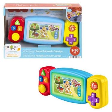 Imagem de Meu Primeiro Video Game Interativo Portatil Com Luz e Som - Aprender e