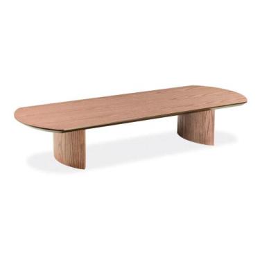 Imagem de Mesa de Centro Genebra Univ Retangular 160 cm Carvalho Amêndoa - Todos
