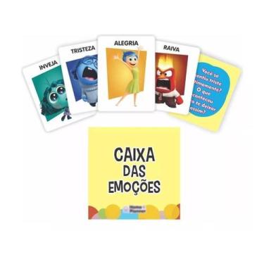 Imagem de Caixa Das Emoções - Divertidamente - Jogo Infantil - Home E Planner