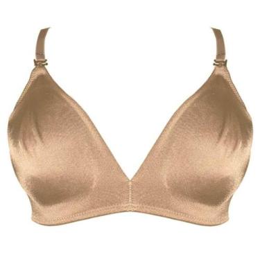 Imagem de Sutiã Básico sem Bojo Triumph Stepy 101N Microfibra, M, Chamois