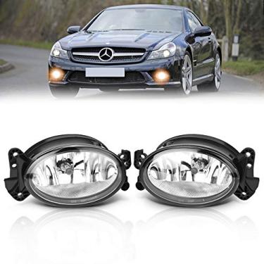 Imagem de TangMiGe Luzes de neblina para Mercedes Benz C250 C350 CLS500 E320 E350 E550 G550 G55/G63/G65/R63/SL55 AMG GL320 GL450 GL550 ML320 ML350 ML450 ML450 ML450 ML320 550 Rs 320 R500 SL500 SL600 2006-2015,