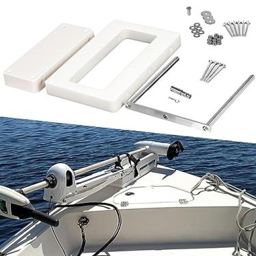 Imagem de 1854054 RTA-54 para Minn Kota Suporte de liberação rápida adequado para Riptide Electric Steer Trolling Motor Composite Quick Release Bracket Mount