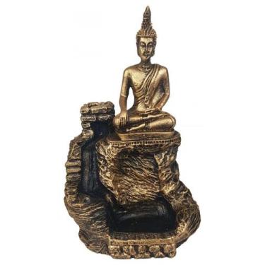 Imagem de Incensario Cascata Pequeno Buda Namaste - Decore Casa