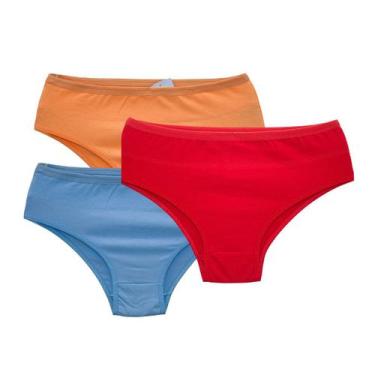Imagem de Kit 20 Calsinha Feminina Plus Size Adulto Tangão Senhora Cotton Revend