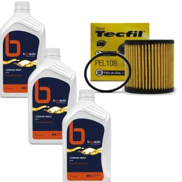 Imagem de Kit Troca Óleo 206 Sw-Feline 1.6 16V (2005-2008) 10W40 - BPROAUTO